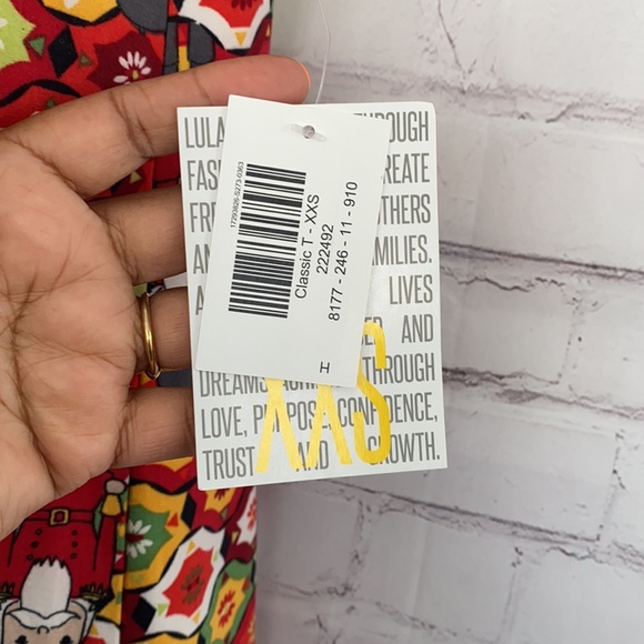 LulaRoe Classic T Nut Cracker theme XXS - Picture 11 of 12